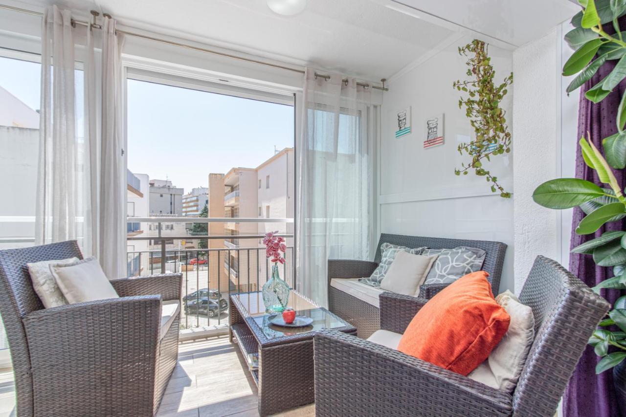 Apartament Sand1-Apartamento En La Playa, Centrico, Parking Y Clima Roses Zewnętrze zdjęcie